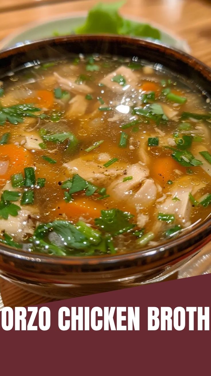 A steaming bowl of chicken soup with vegetables