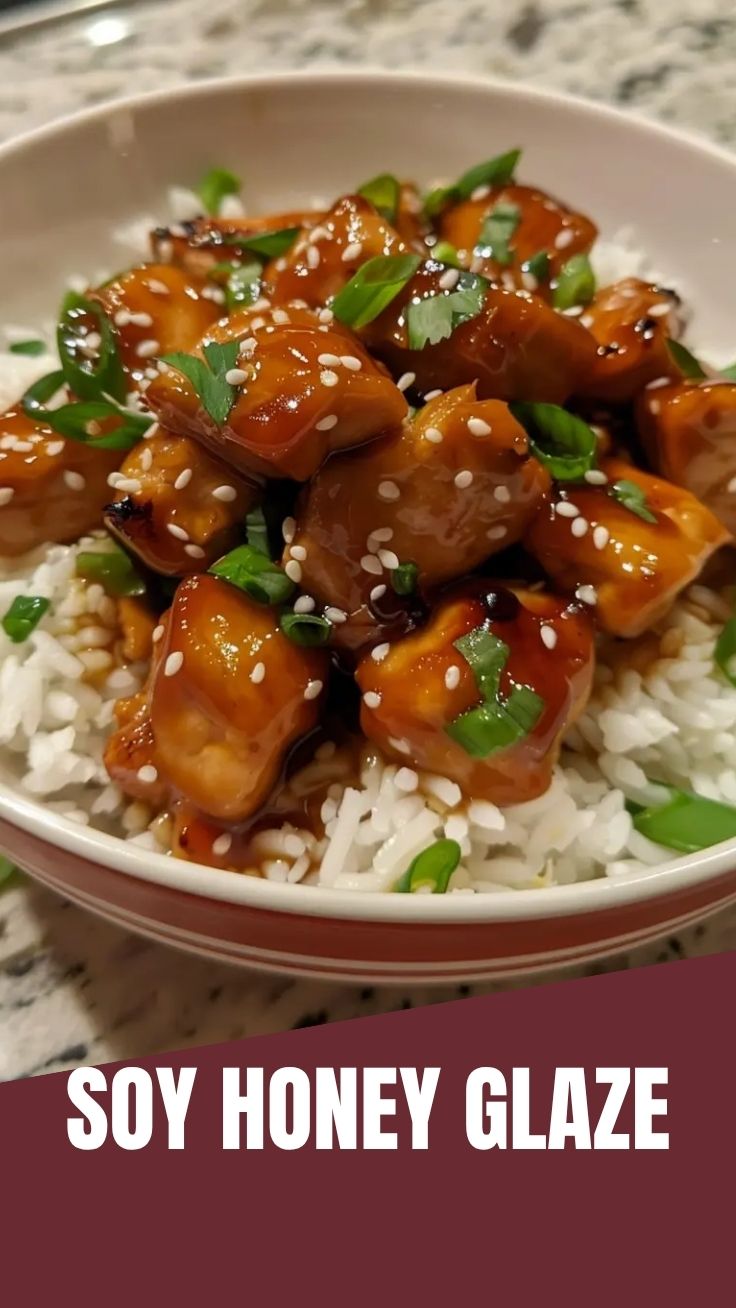 A close-up of glossy honey garlic chicken drumsticks garnished with fresh parsley