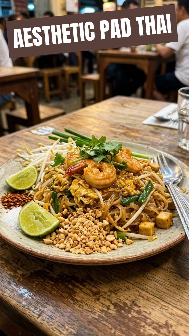 Savory Pad Thai dish