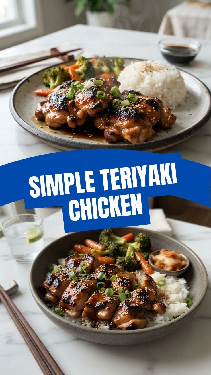 Delicious Teriyaki Chicken dish, perfectly glazed and cooked.